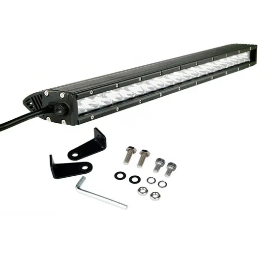 12V 24V Flood Spot Combo 22Inch 100w Super Slim car auto Single Row Led 4x4 Offroad SUV Light Bar