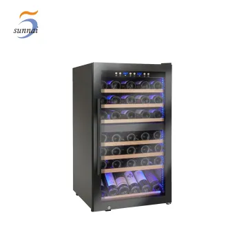 Kitchen Wine display Fridge dual Zone Wine Fridge