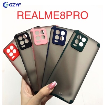 Kngzyf Großhandel Matt Mobile Handy -Hülle für Oppo Realme 8 Pro - Rauchmatte mit schnellem Versand