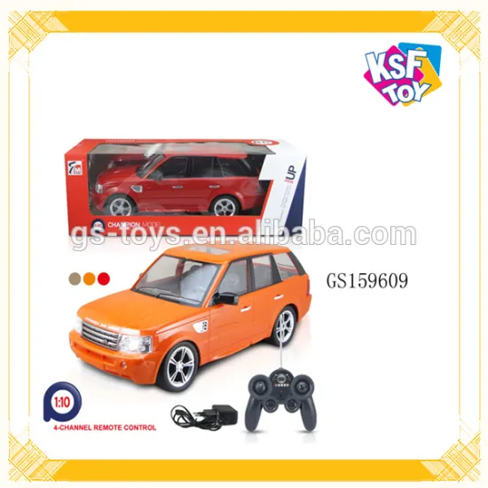 Plastic 1:10 4CH RC Car Toy For Kids