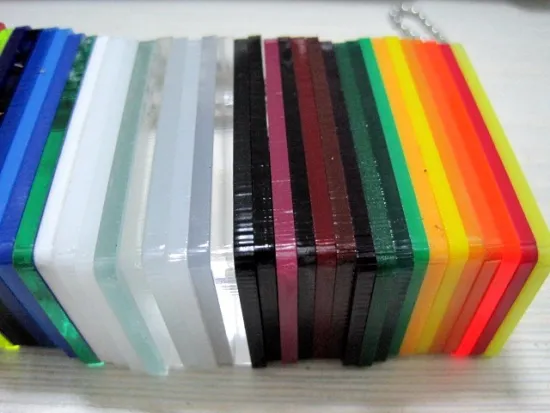 anti-scratch thick curved thermoforming acrylic sheet