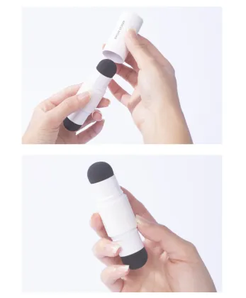 Custom Double-Ended Eyebrow Powder Stick with Stamp Stencil Kit