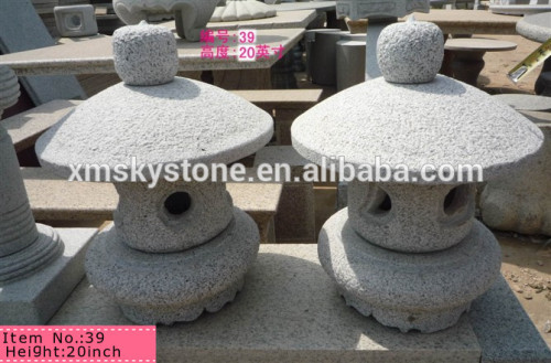 cheap outdoor carved stone lantern