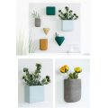 Ceramic Hanging Planters Geometric Wall Decor