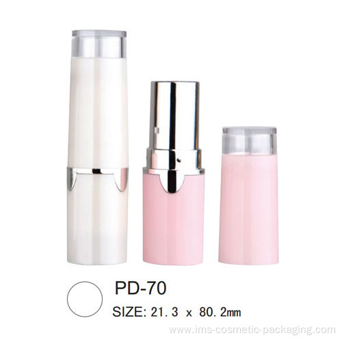 Cosmetic Round Plastic Lipstick Tube