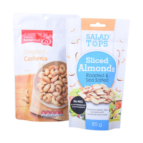 Laminated paper bag standing Snack nut bag printed