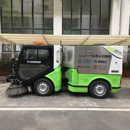 Electric Road Sweeper Vehicle