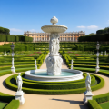 Hand-Carved Classical Marble Fountain for Garden Decor