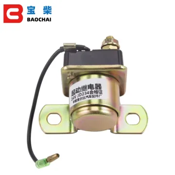Klift Car Spare Parts - JD134 12V, JD234 24V 50A Diesel Starter Relay