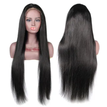brazilian hair full lace wig 20 inches 30 inches long straight hair wig, 36 inch human hair wig