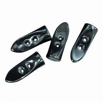40mm Long Horn Toggle Button in Solid Black Color for Coat