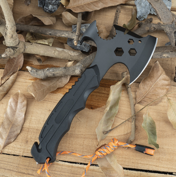 Professional Multi-Use Camping Axe: Ideal for Firewood Chopping, Self-Defense & Outdoor Adventures