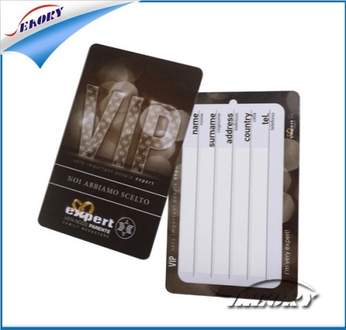 Top Quality Plastic PVC Card/Barcode Card/Number Pinting PVC Card