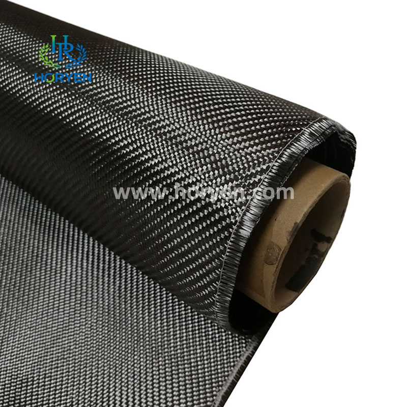 Tela de tela de fibra de carbono de alta calidad de 3k 200 g
