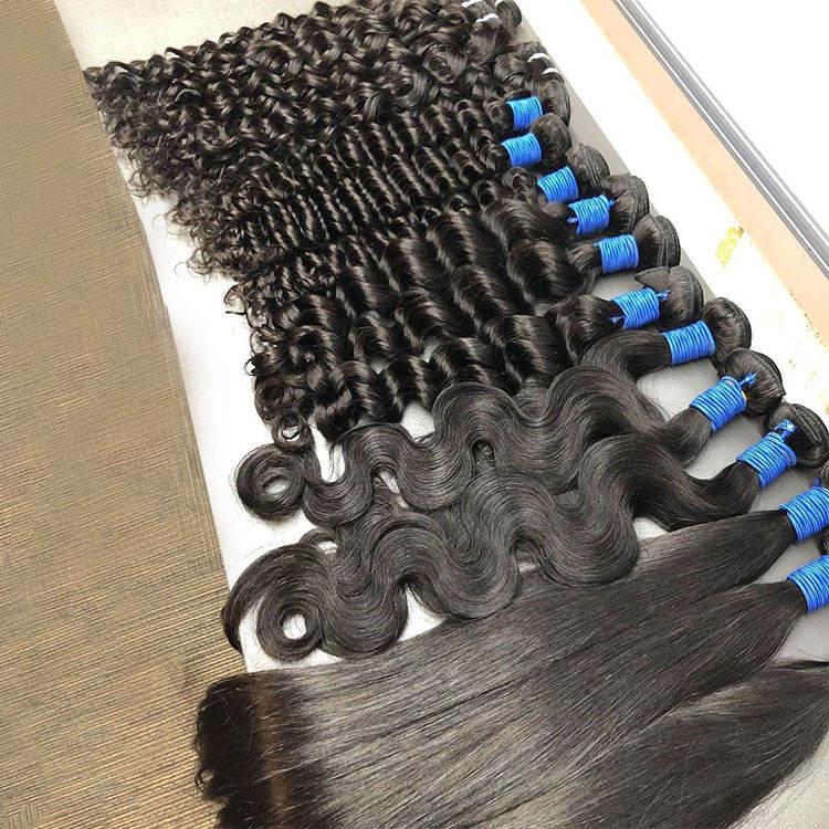 Bulawan nga Presyo 10a 12Ang Grade Human Hair Hair Bundles