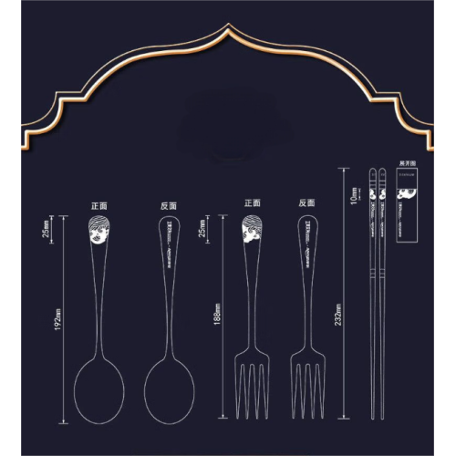 Праточная вада чыстая тытанавая посуд набор посуду