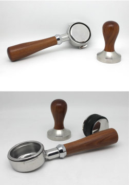 Portafilter del caffè barista Reda con maniglia in legno