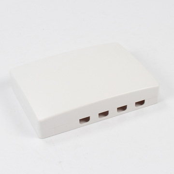 مربع الطرفية البصرية الألياف ABS مع توزيع 4Core/الدرج - موصلات SC/PC