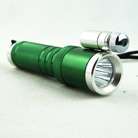 Red Beam Multi-Functional Laser LED Flashlight