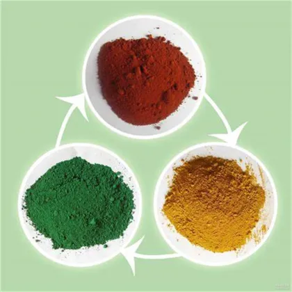 Iron Oxide Series, Red, Yellow, Orange, Black, Brown