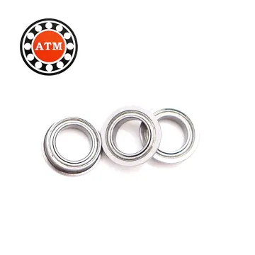 Miniature Flange Ball Bearing 3x6x2.5mm MF63zz