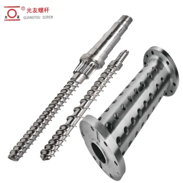 Bimetallic screw at bariles para sa cable plastic extrusion