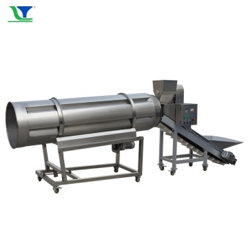 Chips nuts snacks Single Drum Flavoring Machine