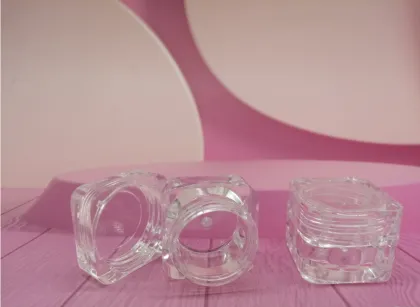 Square Cosmetic Eye Cream Jar