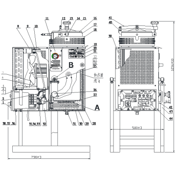 Máquina de reciclaje de solvente de cloroformo