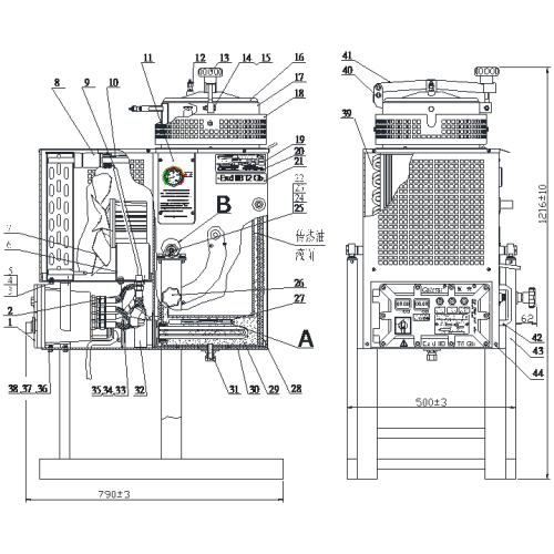 Dispositivo reductor de presión de vacío V30