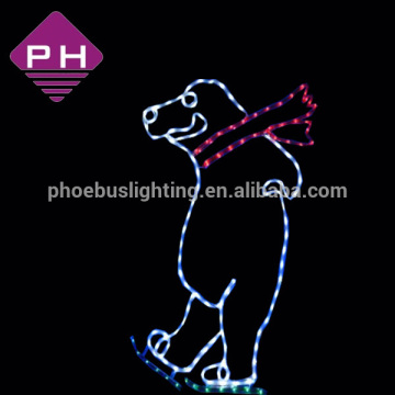 2015 outdoor animal light 2D motif decoration