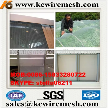 Manufacture !!!!!!!! KANGCHEN Transparent fiberglass invisible window net/invisible window netting