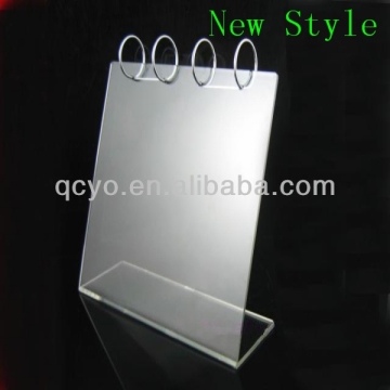 New style acrylic high quality triangle desk calendar