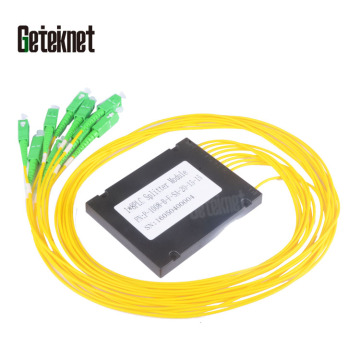 OEM Fibra Optical Equipment Splitter 1x8 Box Beam Sc APC