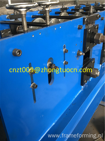 low cost automatic C purline machine many sizes finished C purline  machine
