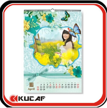 Glossy Paper Wall Calendars