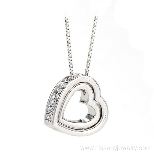 2015 New fashion jewelry heart Heart Necklace Pendant