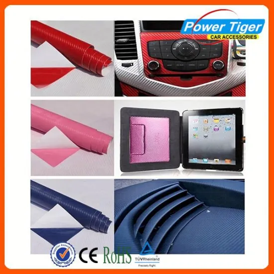 2015 top selling auto wrap carbon folie