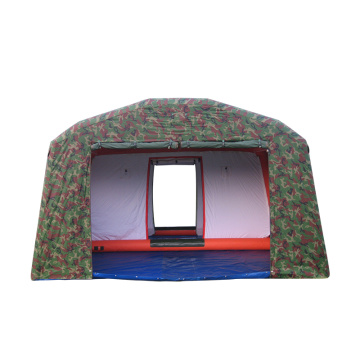 Tenda de descontaminação em massa de camuflagem Oxford