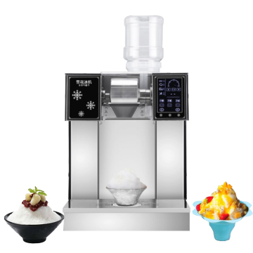 Korean Snowflake Ice Shaver Machine | Bingsu Freezer | Japanese Kakigori Equipment | Factory Price