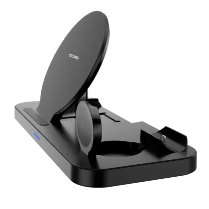Folding Four in One Wireless Charger/ Wireless Charger