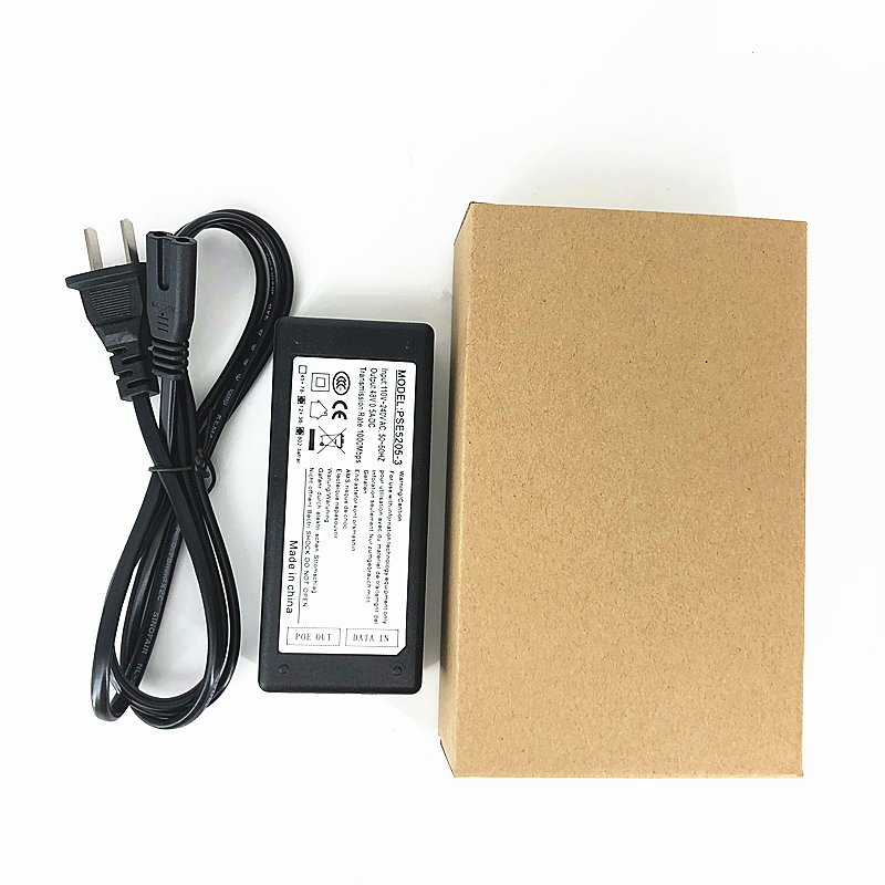 1000MBPS Putere peste Ethernet Gigabit Poe Injector 2ports