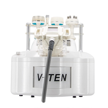 Desktop V10 RF Negative Pressure Plastic 40K Burst Fat Slimming Face Lift Firming Machine