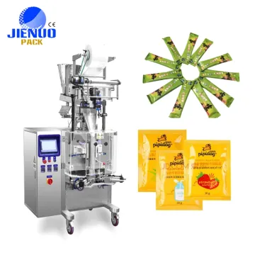 Automatic Tomato Paste Sachet Packing Machine | 0.3-15L Ketchup/Sauce Filling | CE Certified