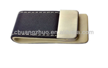 Fashion womens money clips,branded money clip, leather money clip custom factory