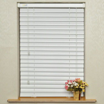 Outside White Venetian Window Blinds With 50mm Aluminum Slats