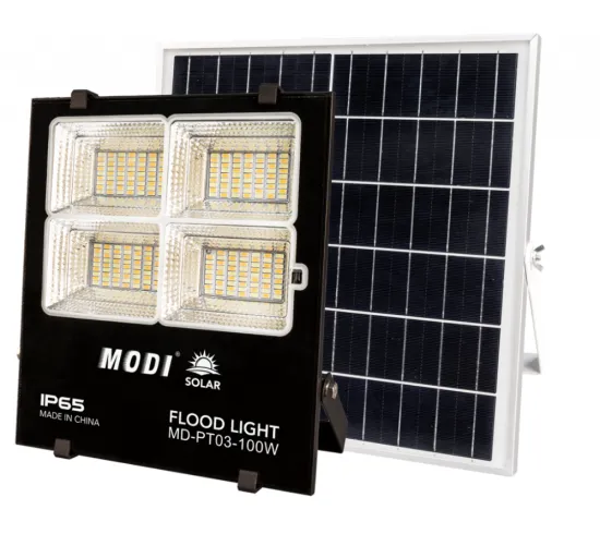 LED solar flood light for garden lighting