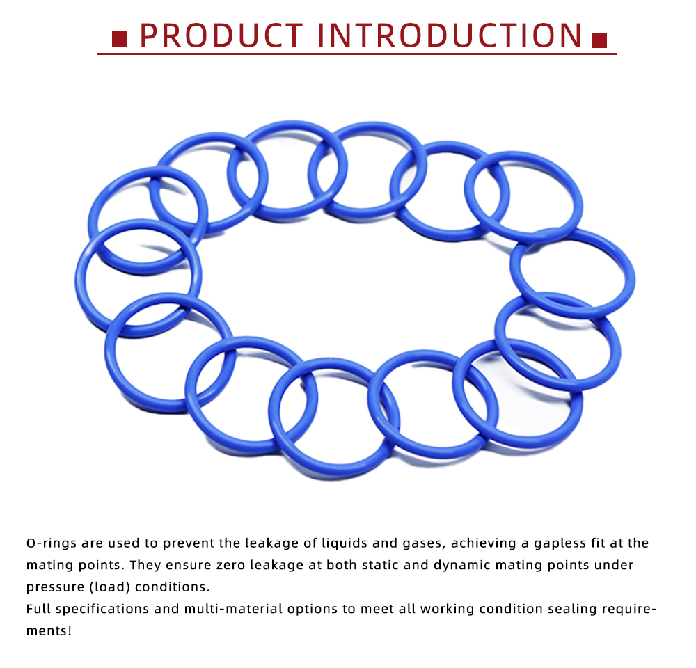 Premium Heavy Duty Blue FVMQ O-Rings x