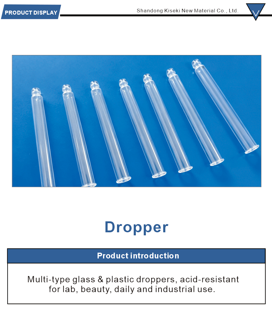 Borosilicate Glass Dropper Pipette