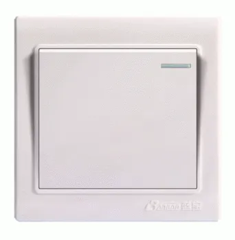 1gang 1way pc wall switch